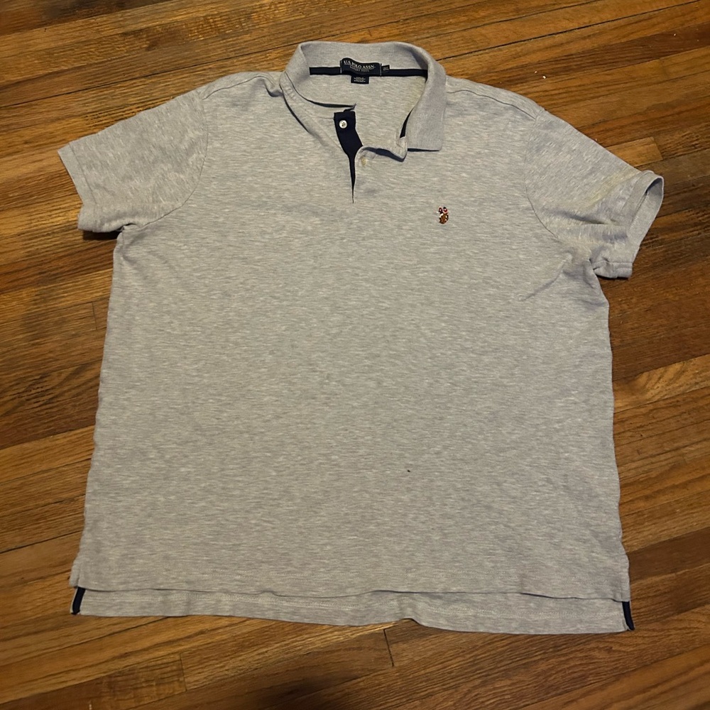 U.S.Polo Assn. Luxury Feel Short Sleeve Polo Shirt Men’s 2XL Colorful Embroided
